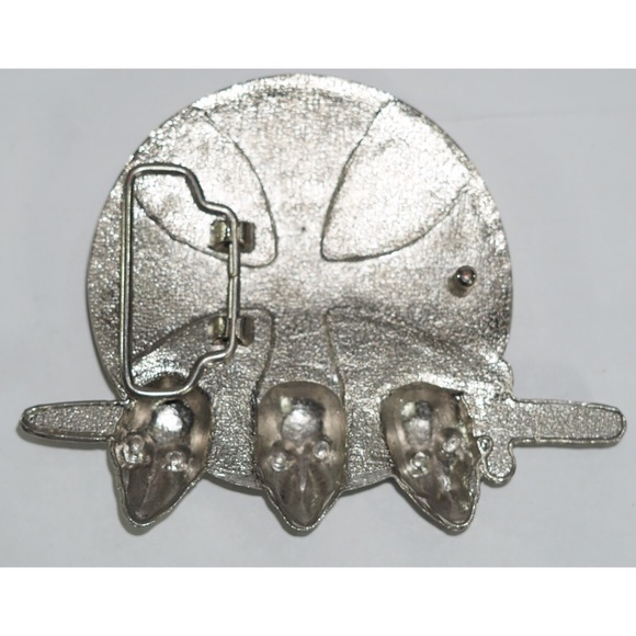 Iron Cross, Skull & Sword Belt Buckle - Picture 4 of 5